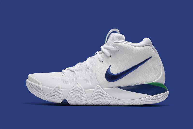 Green and sale white kyrie 4