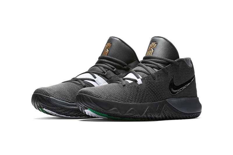 Kyrie irving shoes grey best sale and green