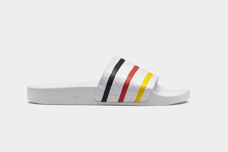 Palace x shop adidas slides