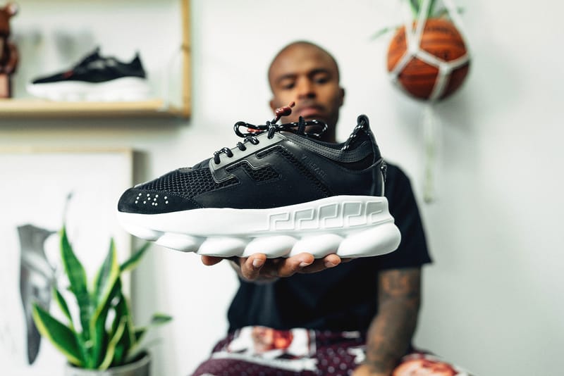 Salehe Bembury Talks Versace Chain Reaction Sneaker Hypebeast