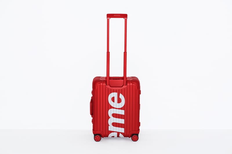 Rimowa cheap supreme red