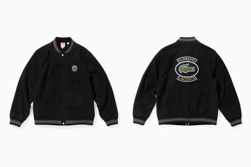 Lacoste supreme varsity clearance jacket