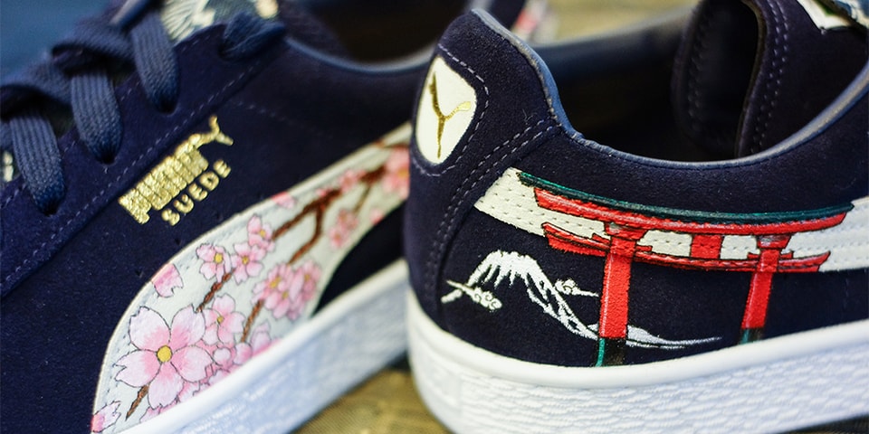 custom puma sneakers