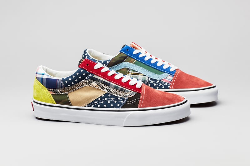 Patchwork vans cheap old skool