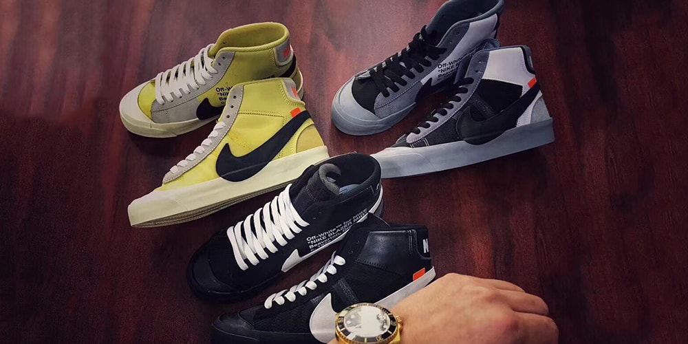 Virgil Abloh x Nike New Blazer Colorways | Hypebeast