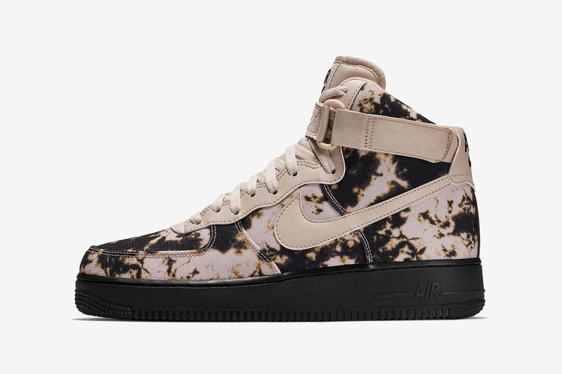 Nike Air Force 1 High in Acid Wash Hypebeast