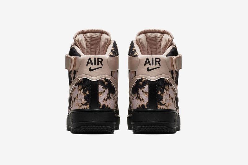 Air force 1 high acid store wash print