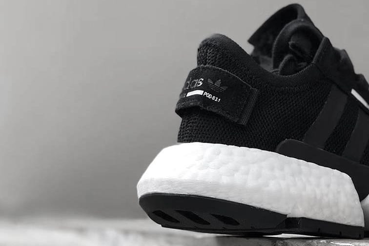 Adidas pod s3 1 black white hot sale