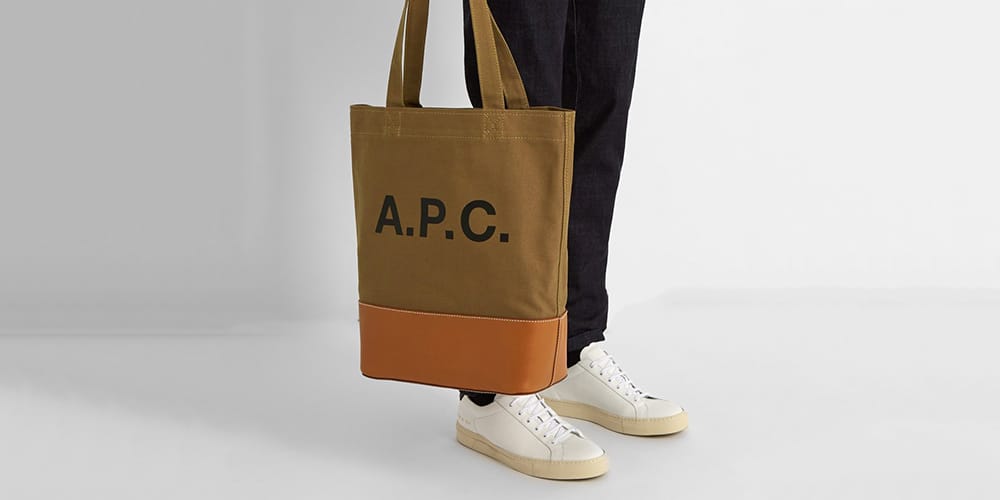 A.P.C. Unveils a Set of Axel Tote Bags | HYPEBEAST