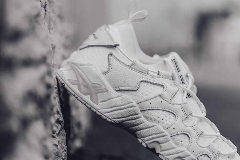 asics gel mai white