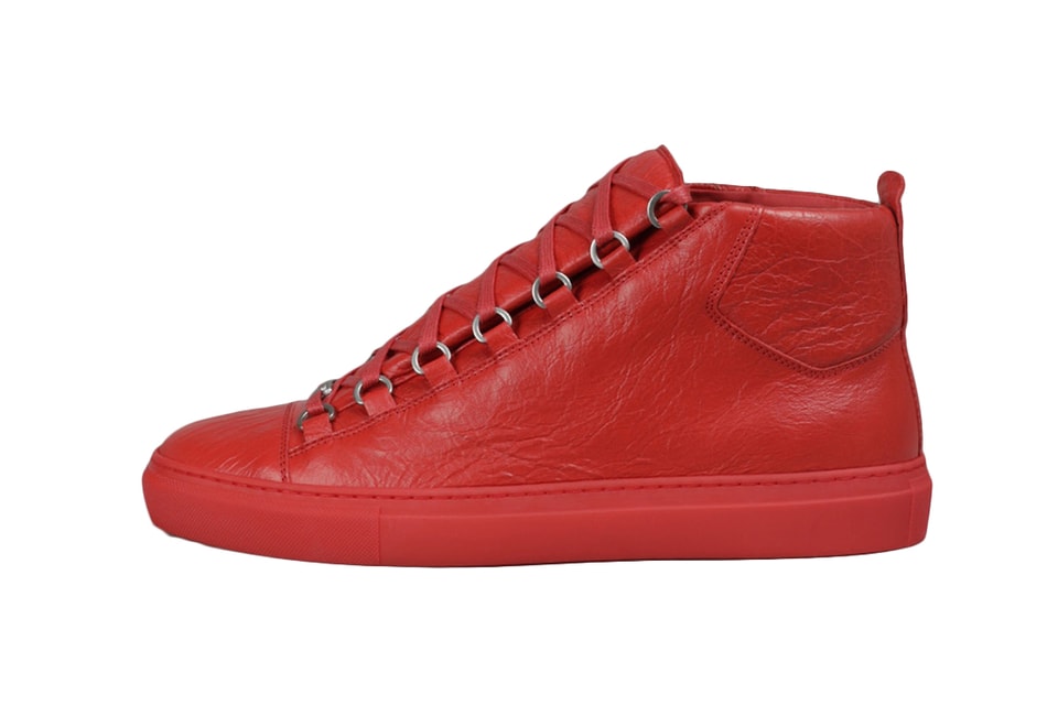 Balenciaga Arean Creased Sneaker | Drops | Hypebeast