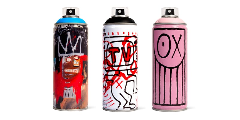 Basquiat Keith Haring Andr Saraiva Spray Paint Cans Hypebeast