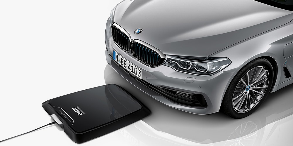 BMW Wireless Charging Station for Electric Cars Hypebeast