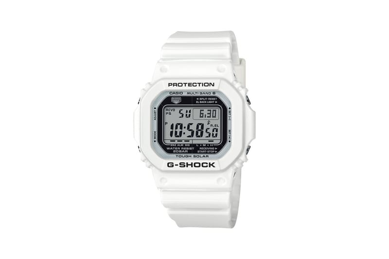 Watch g shock on sale white