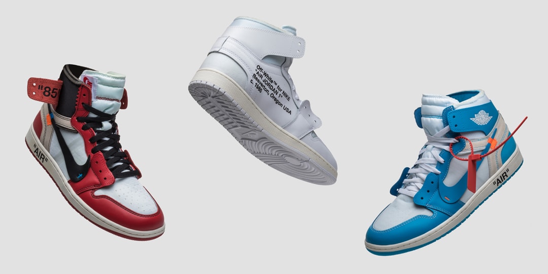 GOAT Giveaway: All 3 Pairs of Virgil Abloh x AJ1 | Hypebeast