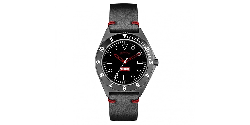 Часовой департамент Bamford выпускает специальную версию «HELLO!»  x Dover Street Market Watch