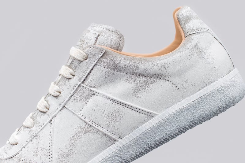 Maison Margiela Replica Sneaker White Paint | Hypebeast