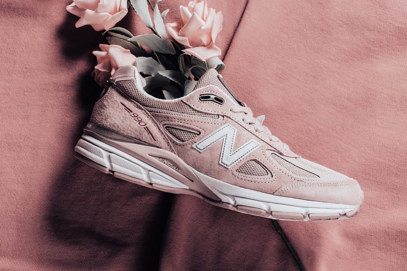 Pink 990s deals new balance