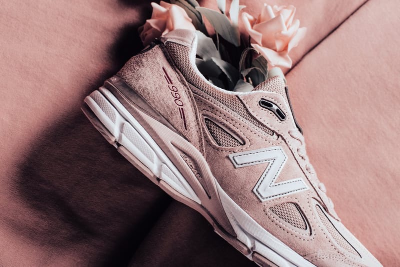 Rose gold cheap new balance 990