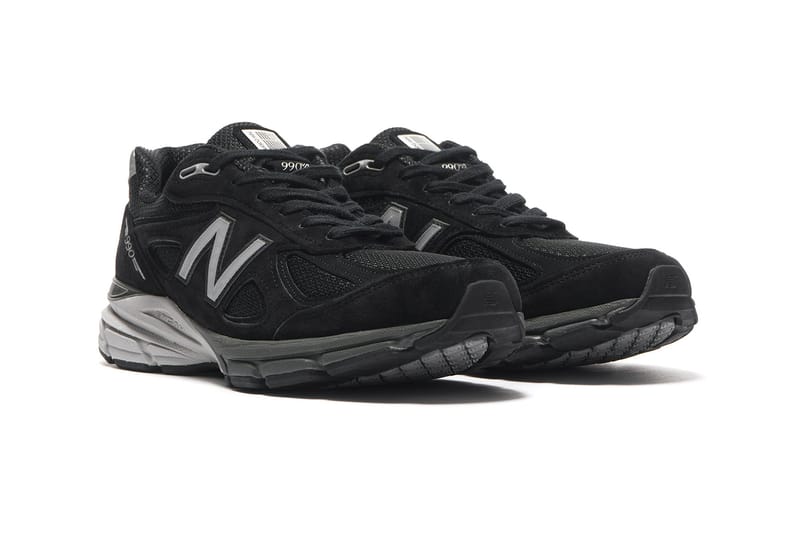 New Balance M990 Black Pig Suede/Mesh | Hypebeast