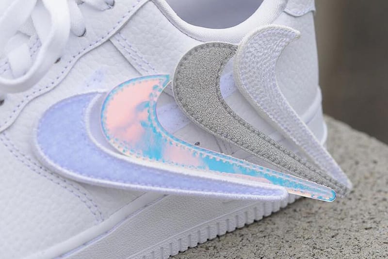 Nike air force 2025 1 klett logo