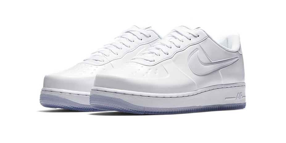 mens nike air force 1 foamposite triple
