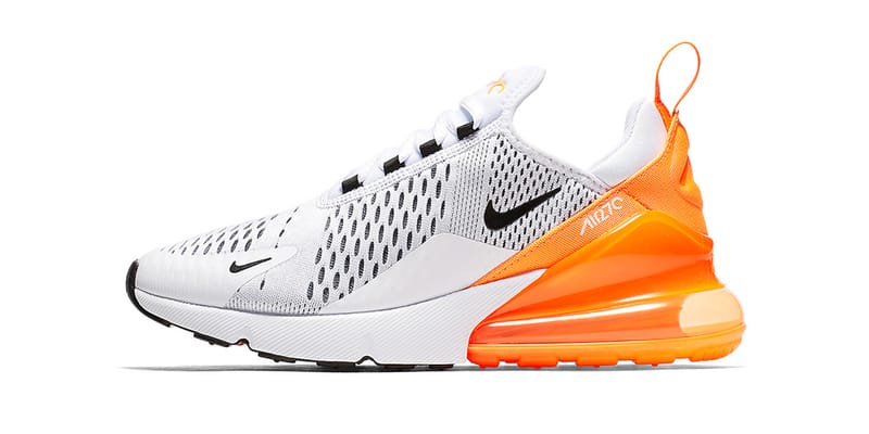 Air max 270 trainer total outlet orange / black / white