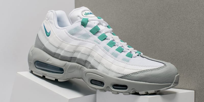 Air max 95 og hotsell (white/emerald green-blue)