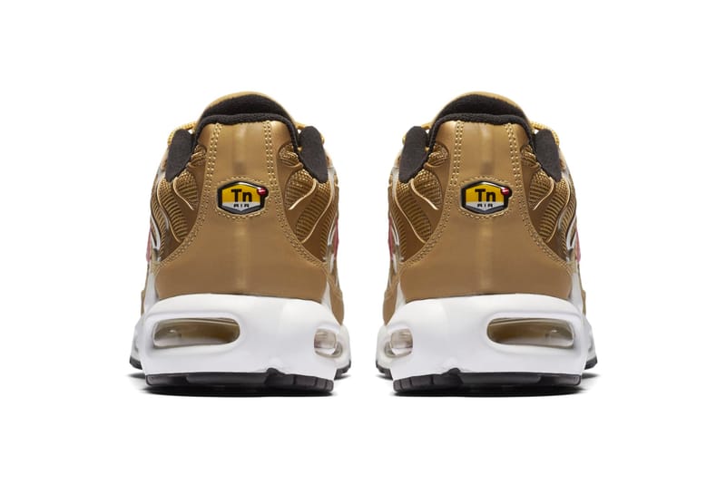 Air max plus store tn metallic gold