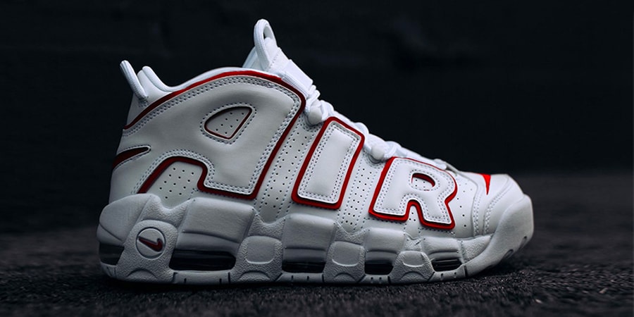 uptempo varsity red and white