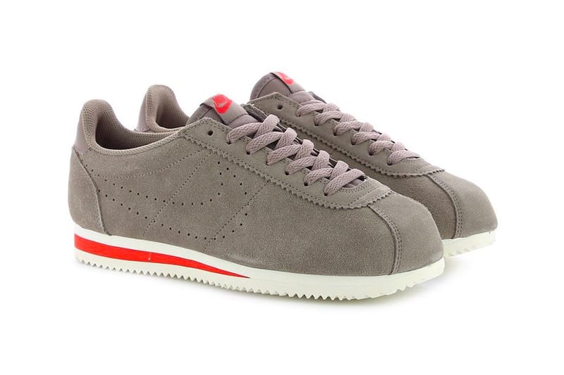 Nike cortez suede grey best sale