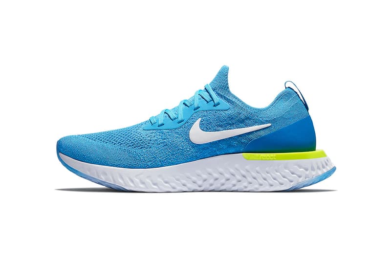 nike epic react flyknit volt glow