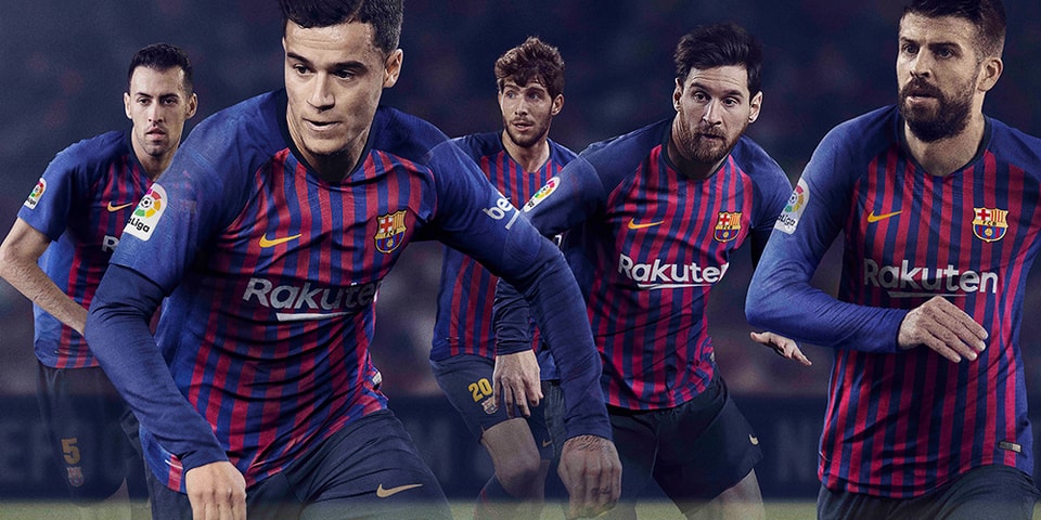 FC Barcelona 2018-19 Home Kit by Nike Football | Hypebeast