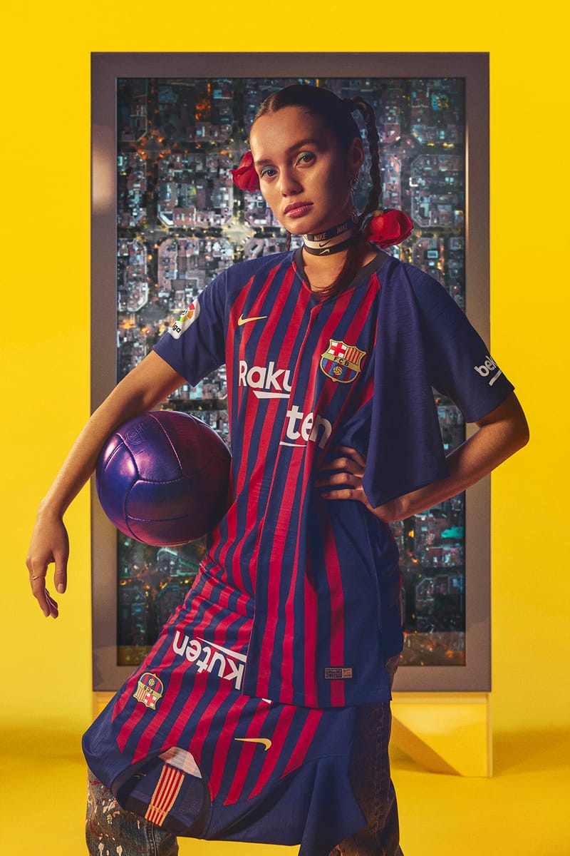 FC Barcelona 2018-19 Home Kit by Nike Football | Hypebeast