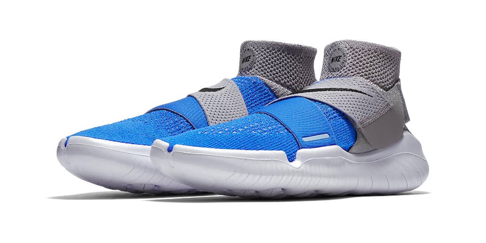 nike free rn flyknit blue void