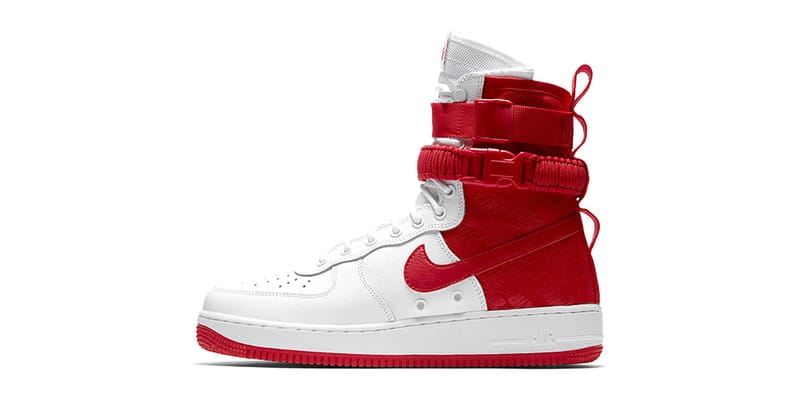 Nike sf af1 sales high red