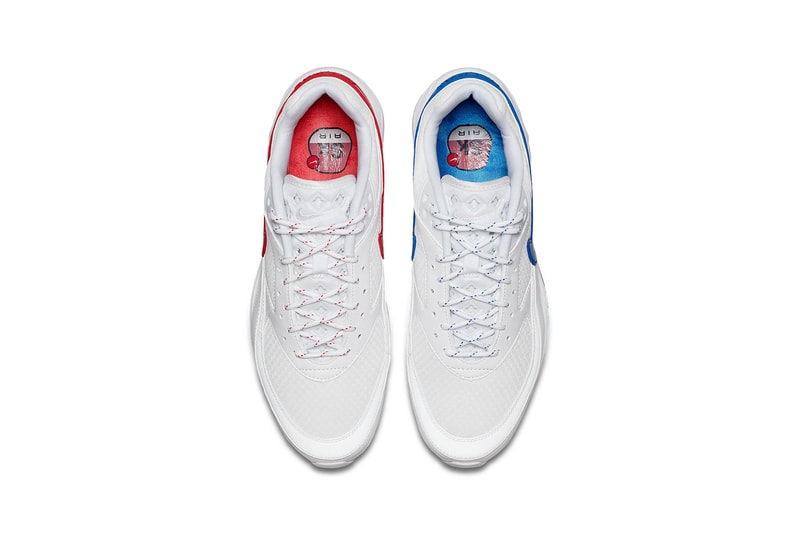 nike skepta blue and red
