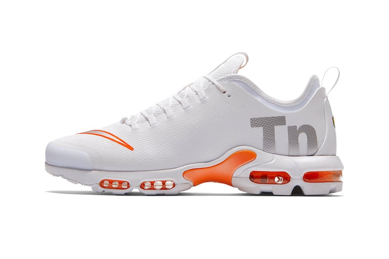 nike air max plus tn se white orange