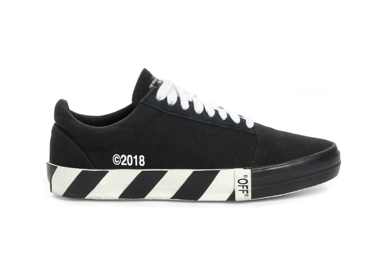 Off white vulc outlet low top black