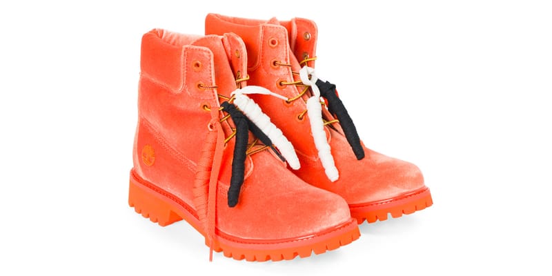 Timberland sales boots orange