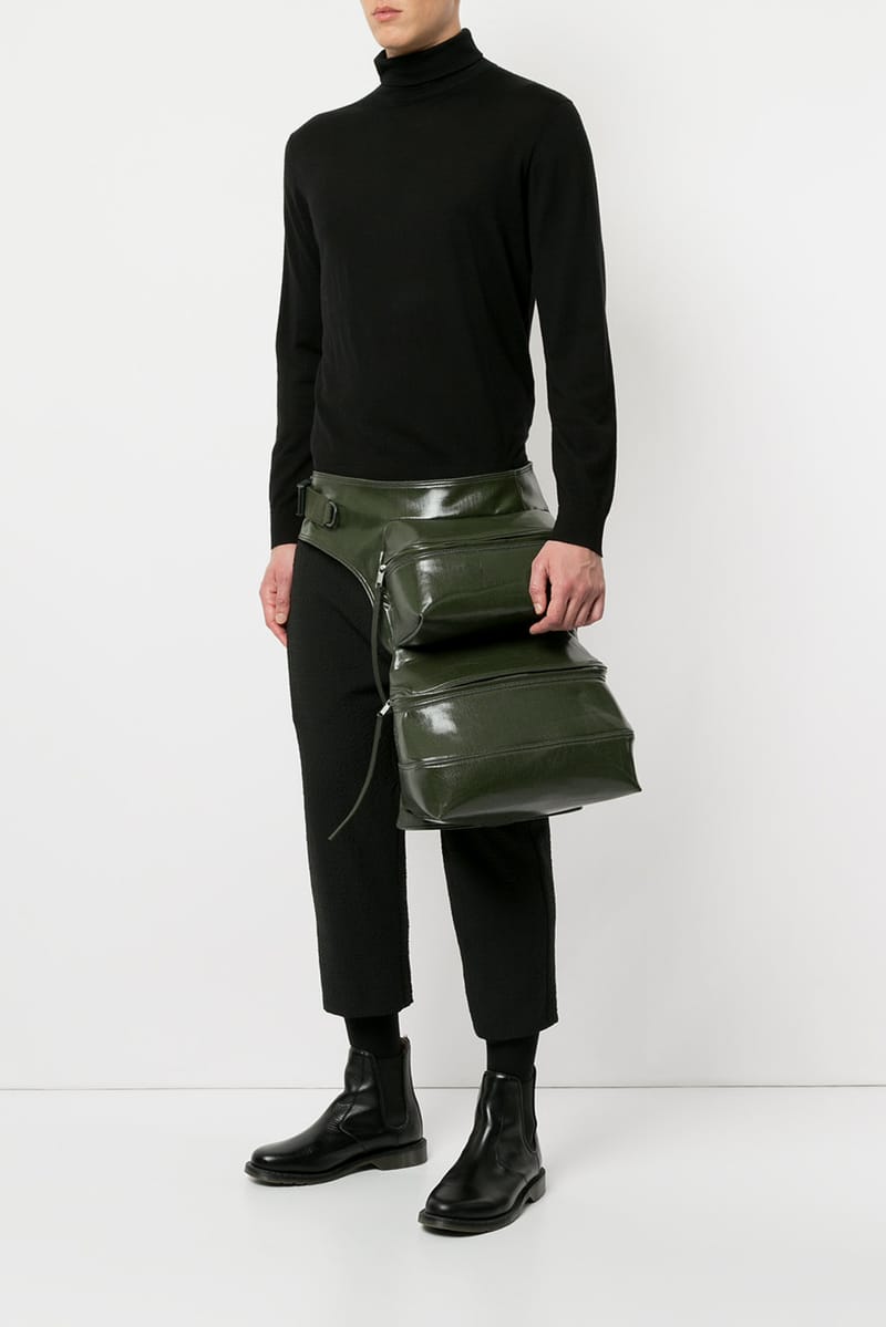 Rick Owens Double Cargo Backpack For Your Legs | Hypebeast