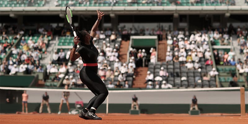 Serena williams nike on sale catsuit