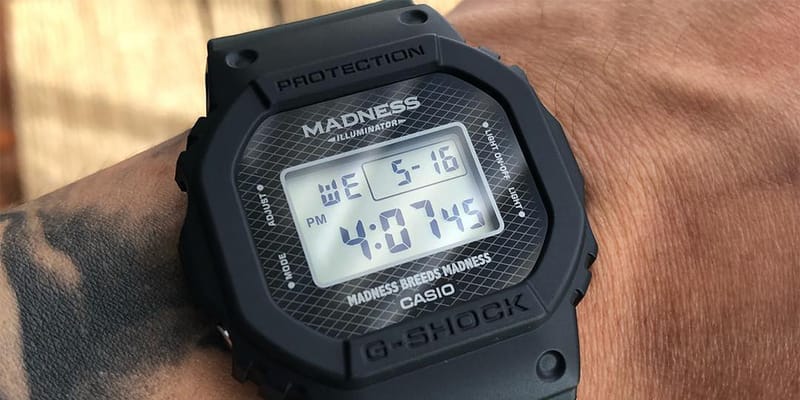 Shawn Yue Teases MADNESS x G SHOCK Collaboration Hypebeast