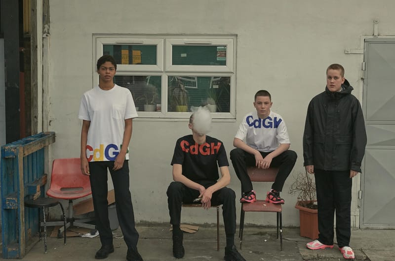 SSENSE COMME des GAR ONS S S 18 Editorial Hypebeast