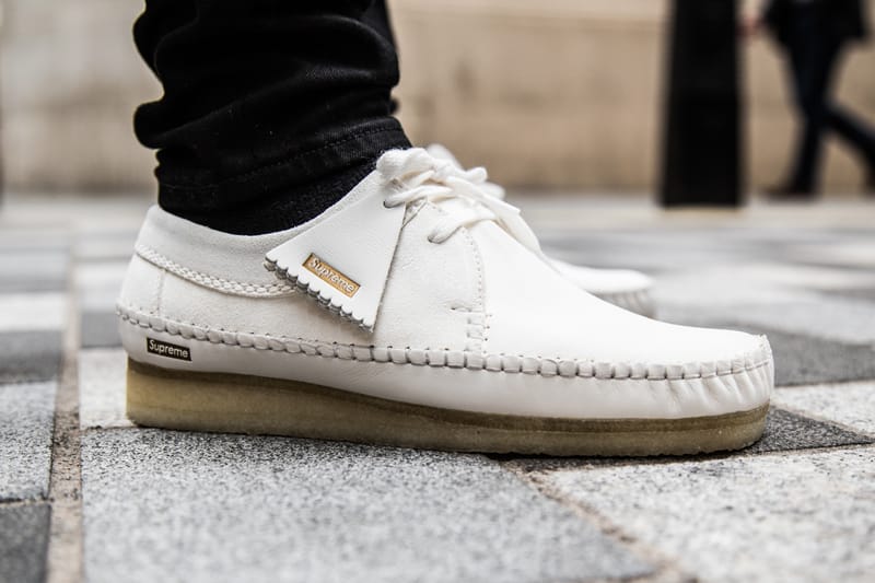 Street Style Supreme x Champion Clarks Levis | Hypebeast