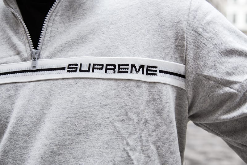 Supreme champion half on sale zip