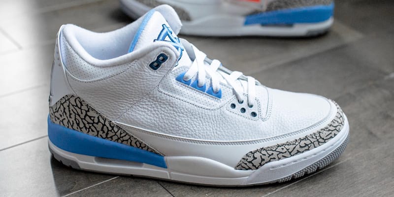 Jordan 3 unc for sale online