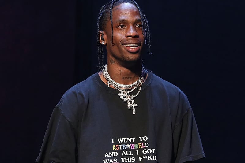 Travis scott butterfly hot sale effect t shirt