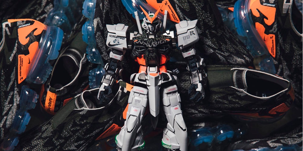 Gundam получил обновленную версию кроссовок ACRONYM® x Nike Air VaporMax Moc 2 «Жаждущий бандит»