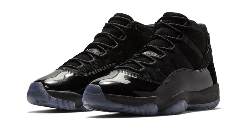 Jordan 11 high black best sale